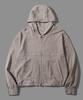 Ezkaton Pigment Base Zip-Up Hoodie Ash Beige Sjhd6925