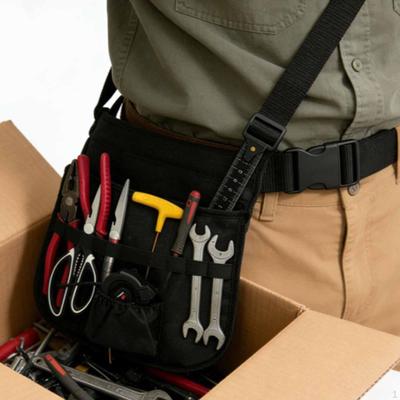 Tool Pouch Belt Holder Utility Waist Bag Work Apron Adjustable for Plumber Electricians