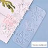 Poppy DIY Christmas Snowflake Pendant Resin Mold