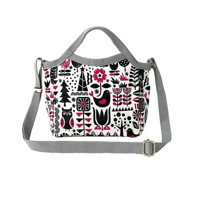 Laminated Front Side Horizontal Shoulder Tote Bag Habituel Mini HABITUEL 01 Seasonal [Rootote] Women's