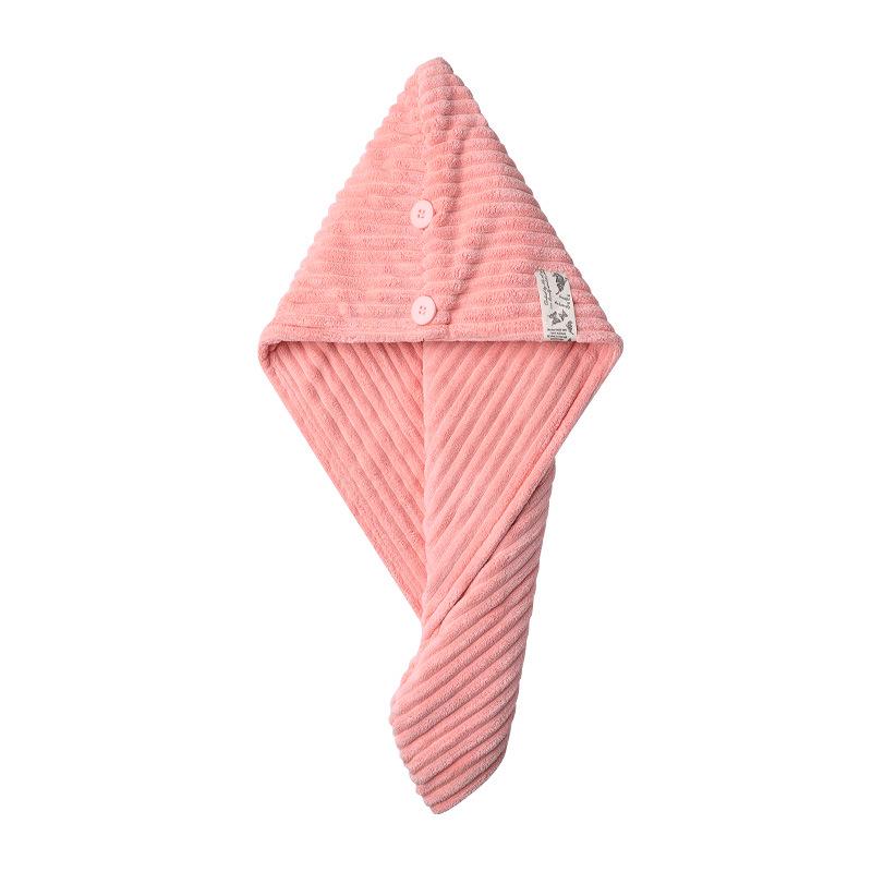 Premium Coral Fleece Quick-Dry Hair Towel Cap - Super Absorbent & Thickened for Women