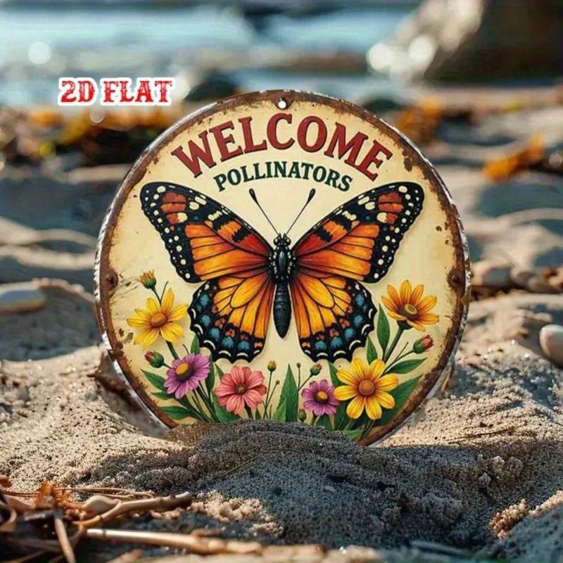 Vintage Metal Sign Wall Art Home Office Decor