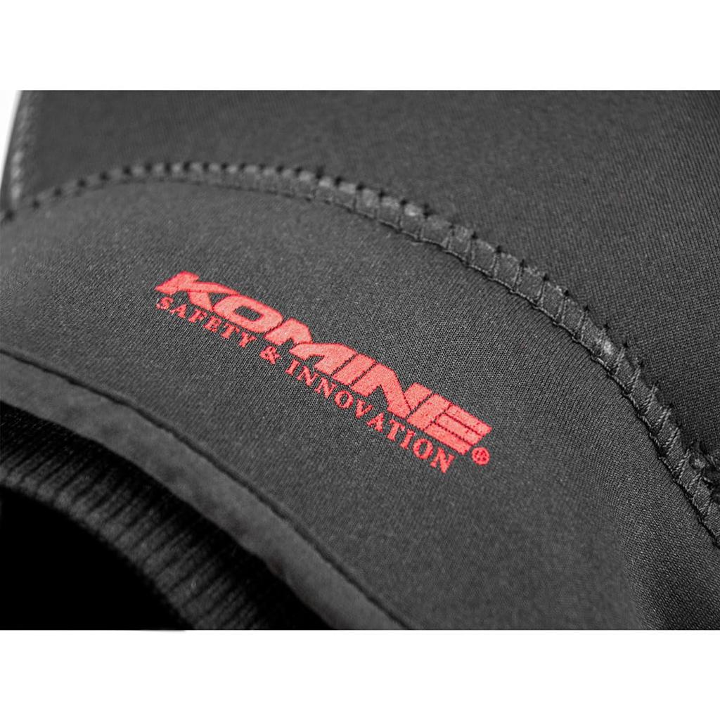 KOMINE Motorcycle Neoprene Handlebar Warmer Free Windproof Plus, Black/Red, Size, AK-348 1300,