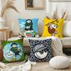 M-Malbones G-Golfs Pillow Case Square Double-Sided Printing Sofa Cushion Cover Bedroom Bedside Pillowcover