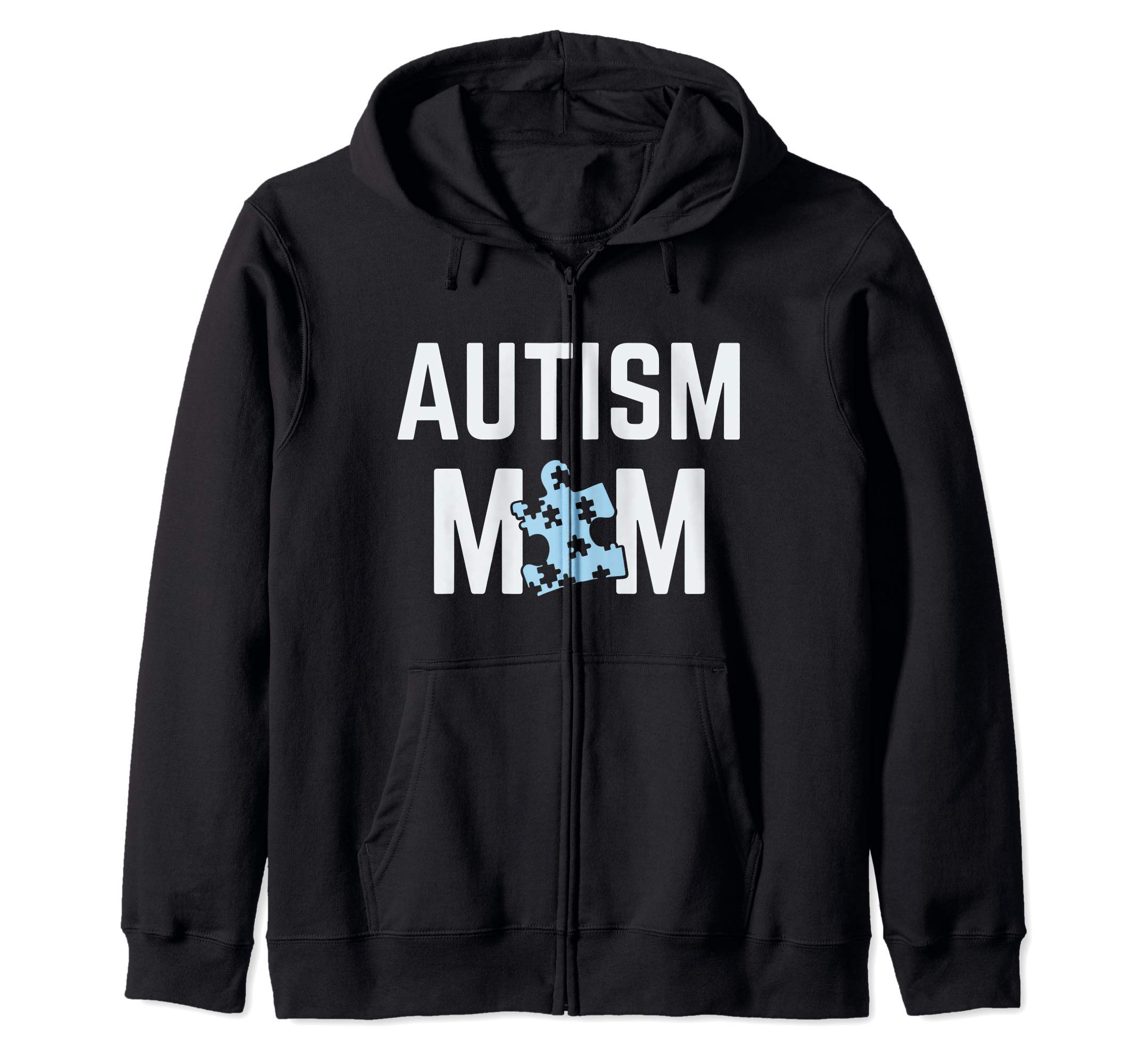 Autism Awareness Month: A Zip-Up Hoodie - A Gift for Mothers of Children with Autism