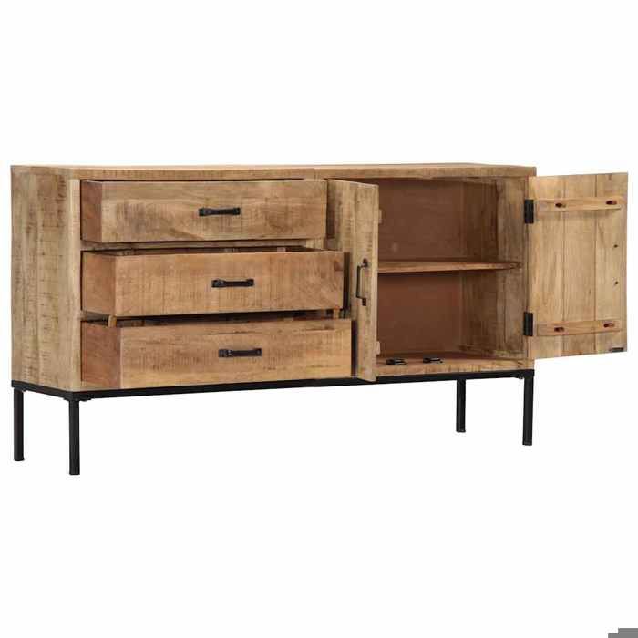 Maison Exclusive - Buffet 140x35x75 cm Bois de manguier massif