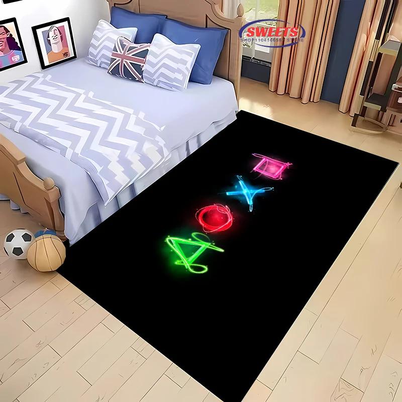 Funny Game Controller Area Carpet,Rug for Living Room Tapete for Bedroom Sofa Kitchen Doormat Decor,Kids Non-slip Floor Mat Gift