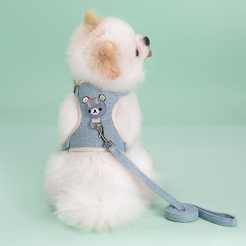 Pet Dog Harness Lead Leash Set Adjustable Puppy Kitten Vest Harness Small Medium Dog Cat Collar Chihuahua Pet Dog Accessories