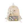 Schoolbag schoolbag female college student backpack high value girl versatile commuter new bow junior high school backpack