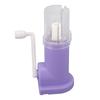 Hand Crank Knitting Machine Dual Guide Cord Knitter Portable Rope Braiding Tool for Yarn Scarf Bracelet Craft