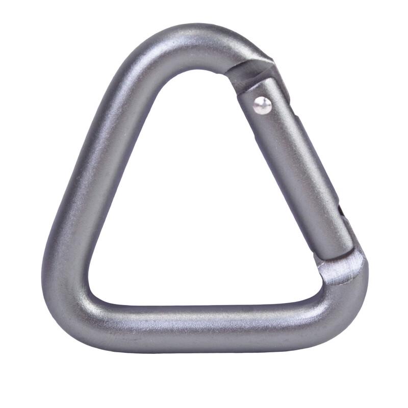 D.R.N. Large Triangle Aluminum Carabiner Key Hook (2-pack)