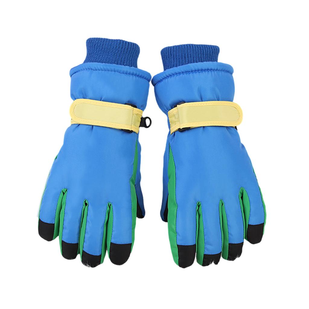 Kids Winter Mittens Soft & Breathable Fleece Lined Mitts Comfortable Warm Skiing Gloves for Children Snow Adventures