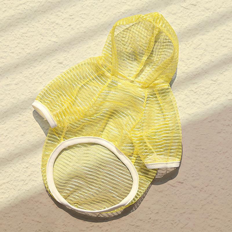 Spring and Summer Dog Sun Protection Clothes, Cat Clothes, Vests, Pet Nets, Gauze, British Shorthair and Dwarf Cats