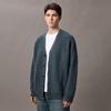 Calvin Klein Casual Loose V-Neck Knitted Cardigan Sweater Men Sweater 4LD308G