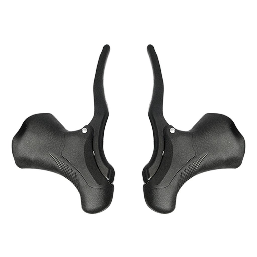 Lightweight Aluminum Bicycle Brake Handle MTB Mountain Bike Cycle Brake Levers Front & Rear Brake Levers Drop Handlebar