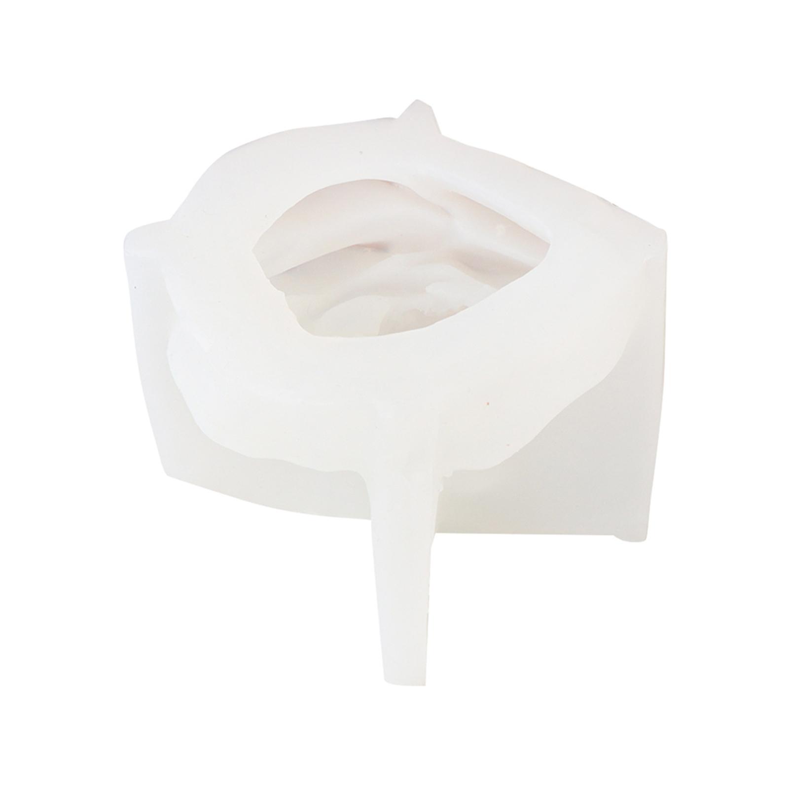 

Силиконовая форма для розы Спящий ангел, расплавленная ароматерапия, изготовление кексов, шоколада, ремесленные формы, принадлежности для изготовления B