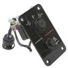 Outboard Engine Ignition Key Switch Panel Assembly 704‑82570‑08‑00 Replacement for 2 4 Stroke Motors