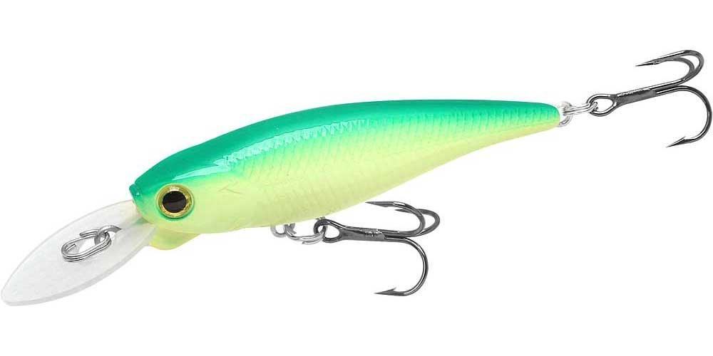 LUCKY CRAFT Baby Shad 60SP Mk-II (133 Green Lime Chart, 60SP regular size лаймовый