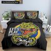 Game Bedding Set Soft Duvet Cover Set Comforter Bedding Quilt Cover with Pillowcase Kid Bedding Set 2/3pcs Polyester Quilt Cover