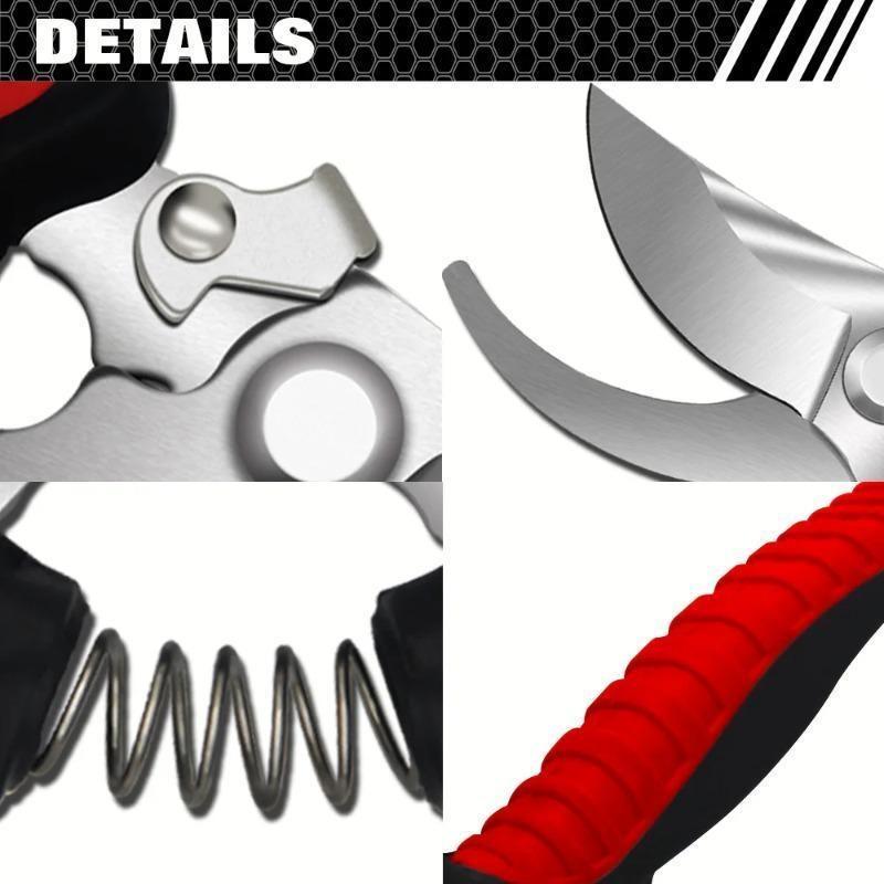 WISEUP Garden Scissors Grafting Tool Fruit Tree Pruning Shears Hand Gardening Plant Scissor Branch Pruner Trimmer Tools