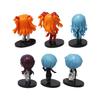 New Century Evangelion Anime Girl Figure Set Pvc Collectible Toy For Cake Decor