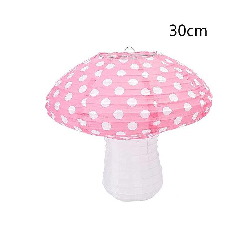 Jungle Party Decoration Carrot Mushroom Lanterns Folding Lampshades Carrot Easter Kids Girls Boys Happy Birthday Party Decors