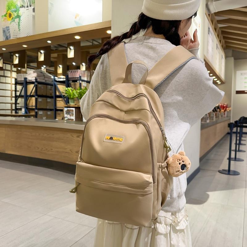 Schoolbag Japanese backpack women's 1011 new high-value junior high school student schoolbag simple large-capacity backpack wholesale