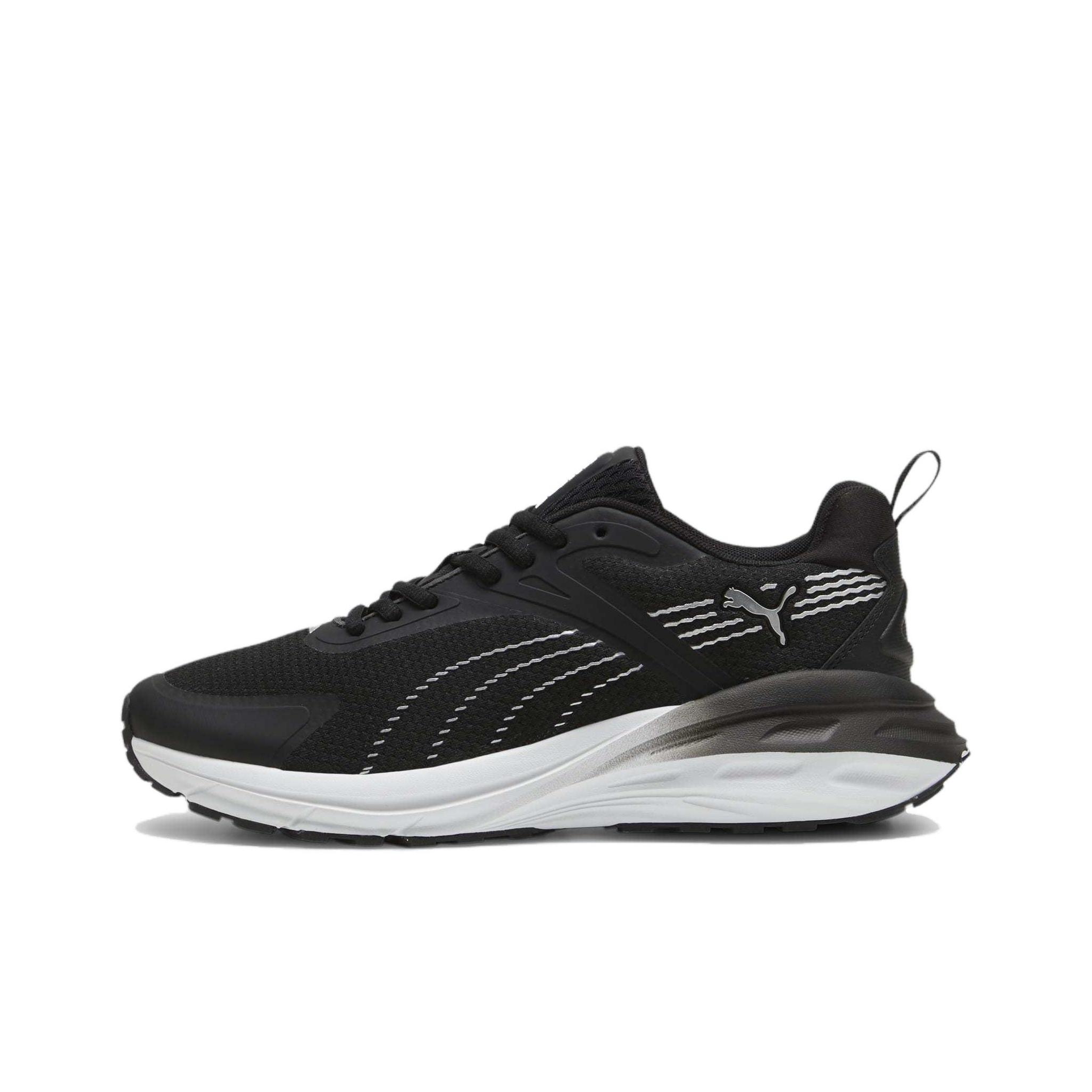 Puma Men's Black/Grey/Silver Hypnotic Cool Mid Unisex Sneakers White 395235-02 Cm