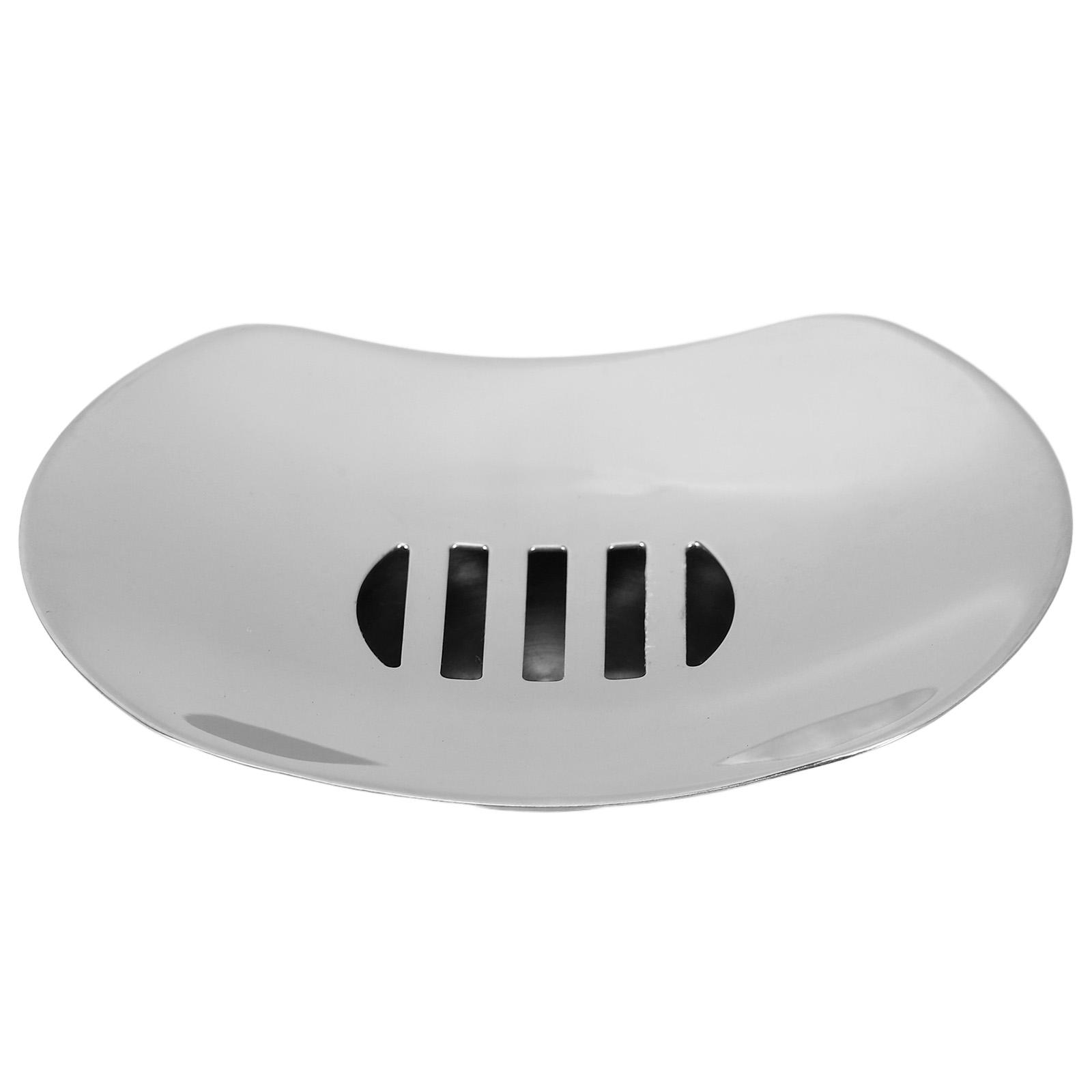 

Мыльница из нержавеющей стали Небьющаяся коробка Держатель Хранение Контейнер с автоматическим сливом Современный