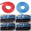 2/5M Car Door Anti Collision Strip with Steel Disc Bumper Trim Edge Scratch Protector Strip Sealing Guard Styling Car Decor