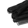 35PCS  Paper Binding Coils 25.4mm Diameter 48 Loops 4:1 Pitch Plastic Spiral Wire Spines 215 Sheet