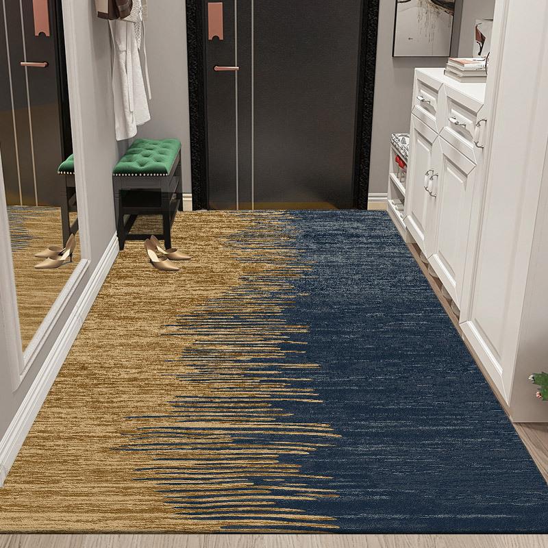 Retro Geometric Style Living Room Carpet Modern Minimalist Bedroom Bedside Carpet