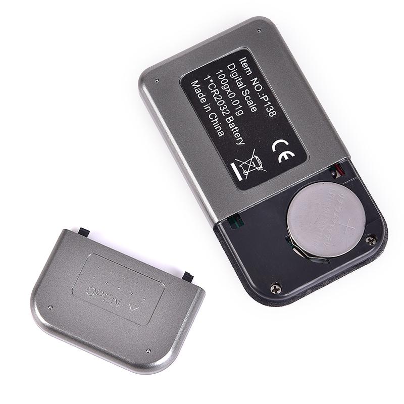 0,01G-100G Mini Ultratynn Smykker Digital Bærbar Lommevekt