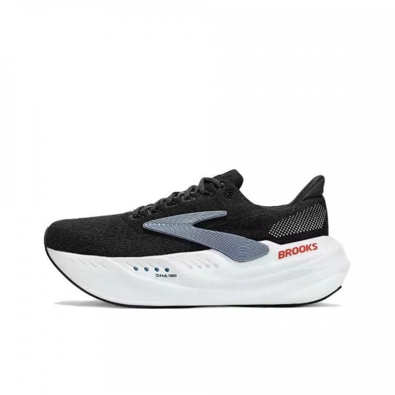 Brooks Lycerin Max Mens Low-Cut Running Shoes Comfortable Breathable Non-Slip Durable Leather Sneakers Daily Sport
