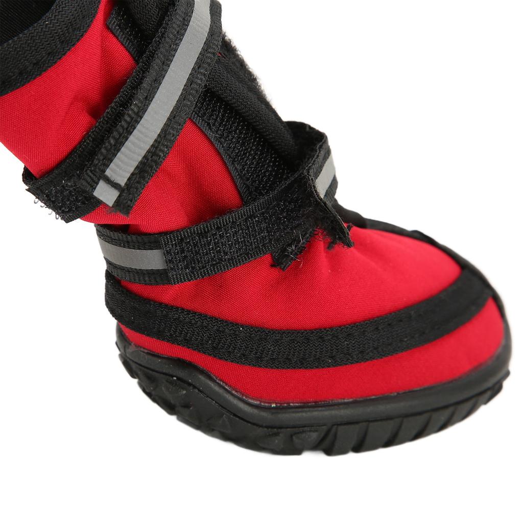 Dog Hiking Shoes Strong Slip Resistance Sole Brthable Reflective Pet NaPAW Protectors