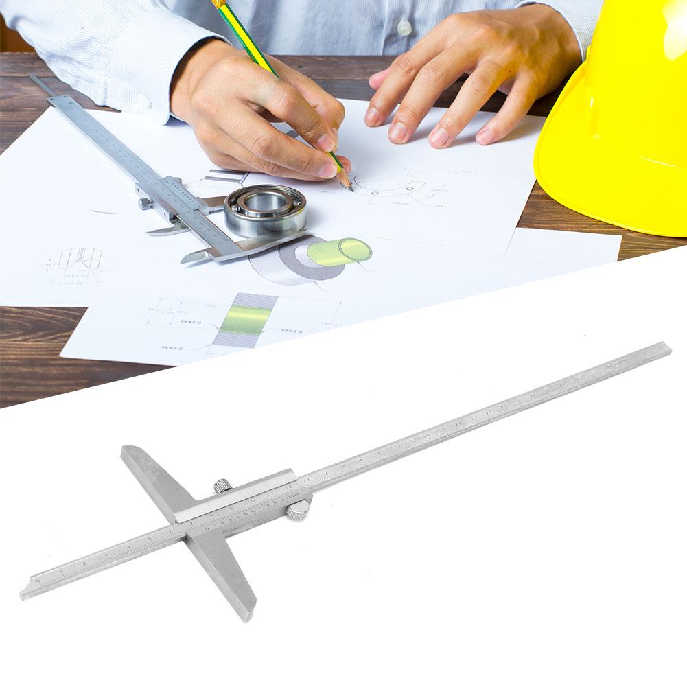 1 Pcs High Stainless Steel Depth Vernier Caliper for NaMachinery Process(0~150mm)