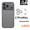 1-4PCS 8K HD Tempered Glass Camera Protect Cover For iPhone 17 Pro Max Air Anti-Fingerprint Anti-scratch Full-cover Rugged Film