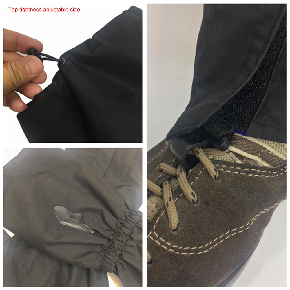 Gaiters Delicate Texture Outdoor Hiking Snow Skiing Legging Gaiters Waterproof Leg Protection Guard Cover