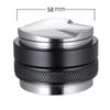 Coffee Leveler Stainless Steel Dual Head Dual Purpose Coffee Distributor for Home Cafe 58mm/2.3in