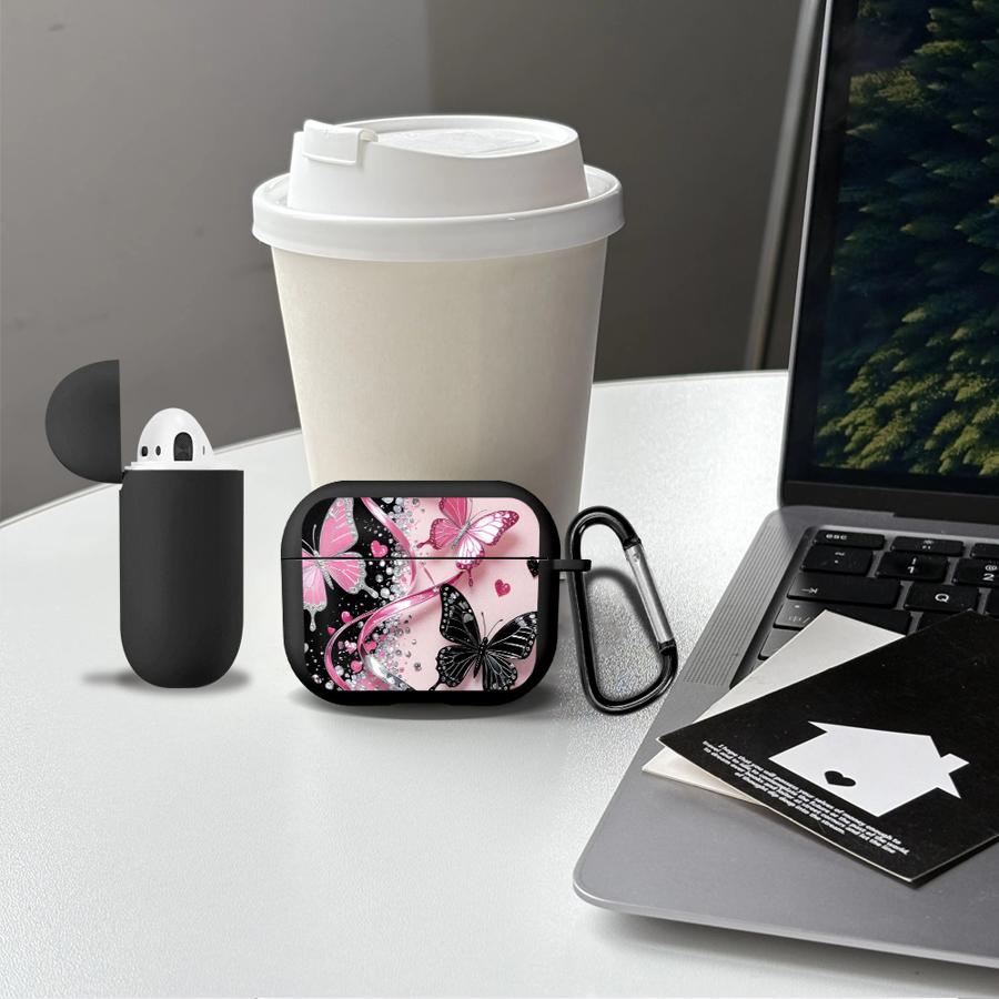 Case For Airpods 3 4 Pro Pro2 Pro3 1 2 Earphone Cases Cover Fashion Butterfly Cool