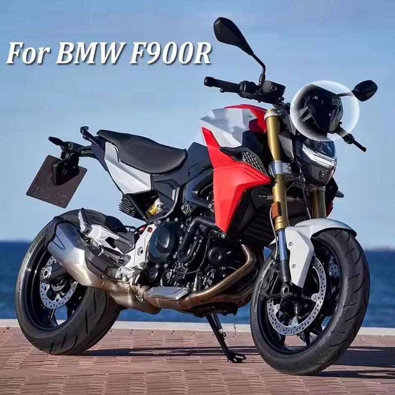 F900R Motorcycle Windscreen Windshield Shield Screen with Bracket For BMW F 900 R F 900R F900 R Smoke Black Color Transparent