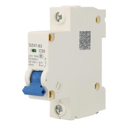230VAC DZ47?63 1Pole Miniature Circuit Breaker Cutout Switch (50A)