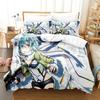 Anime Asada Shino Sword Art Online Bedding Set Duvet Cover Bed Set Quilt Cover Pillowcase Comforter King Queen Size Boys Adult