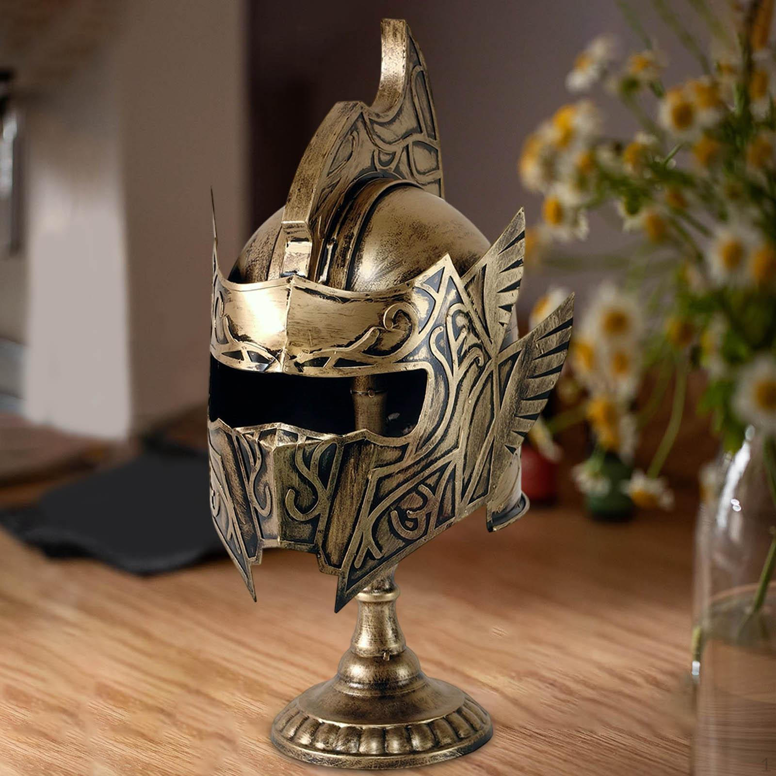 

Sparta Helmet Model for Cosplay Prop Home Decor Gift золотий