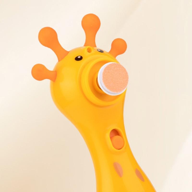 Limetta per unghie neonato Sistema di limatura sicuro e delicato Motore a basso rumore 2 modalità regolabili Impugnatura ergonomica Manutenzione delle unghie del bambino