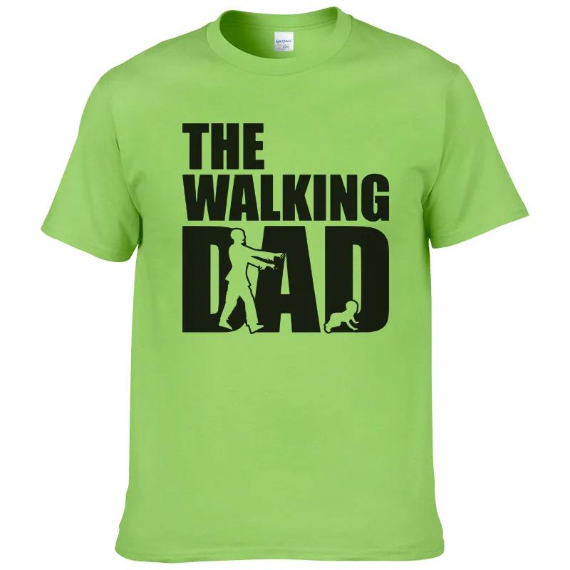 2023 Men's Summer Cotton T Shirts Printed The Walking Dad Tshirt Hip Hop Blouse Men's Sportswear T Shirt Men Harajuku Tops #307
