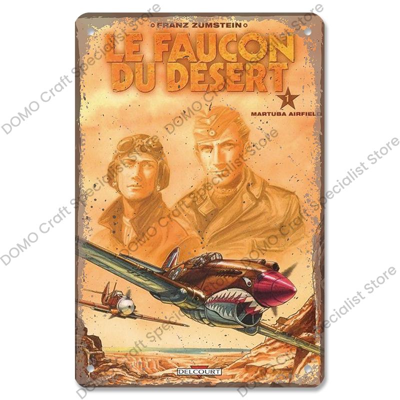 Vintage Airplane Plaques Metal Plate Top Gun Air Force Jet Aces Fighter Retro Metal Tin Signs Club Man Cave Home Wall Decor