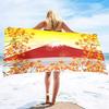 Red Maple Leaf Print Beach Towel Oversized Adults Sand Free Quick Dry Beach Towel Big Bath Towels Travel Accessories Large Towel