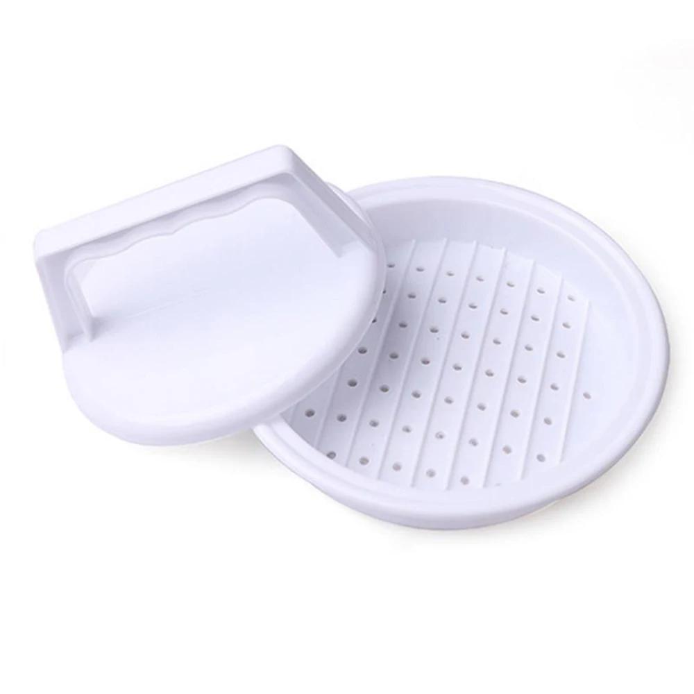 

Hamburger Press Stuffed Burger Press Plastic Meat Grill Party BBQ Burger Maker Mould Hamburger Maker Kitchen Tool M