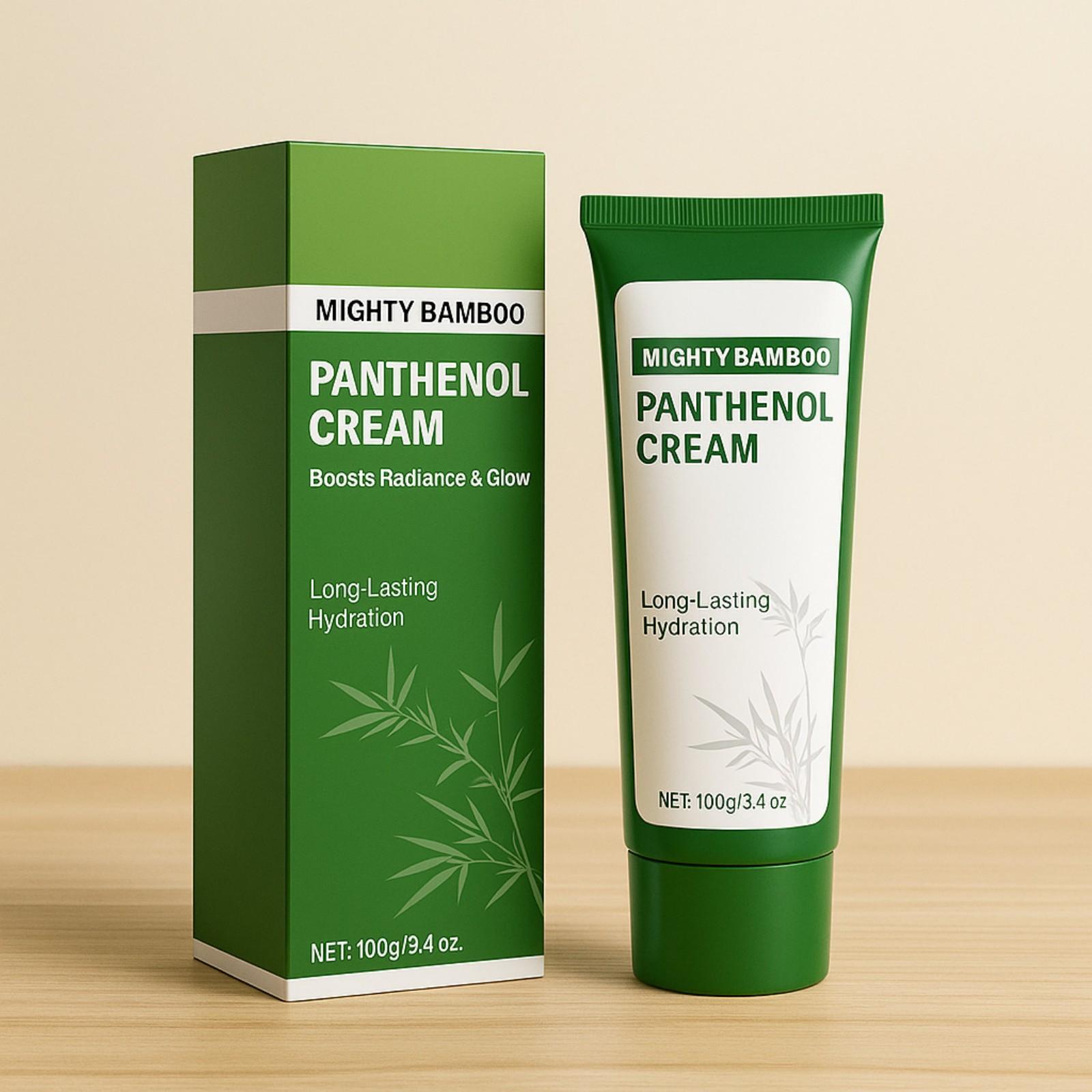 

КРЕМ MIGHTY PANTHENOL Освежающий и нежирный, Быстро впитывается, Укрепляет кожный барьер и успокаивает сухость, зуд и покраснение. One Size